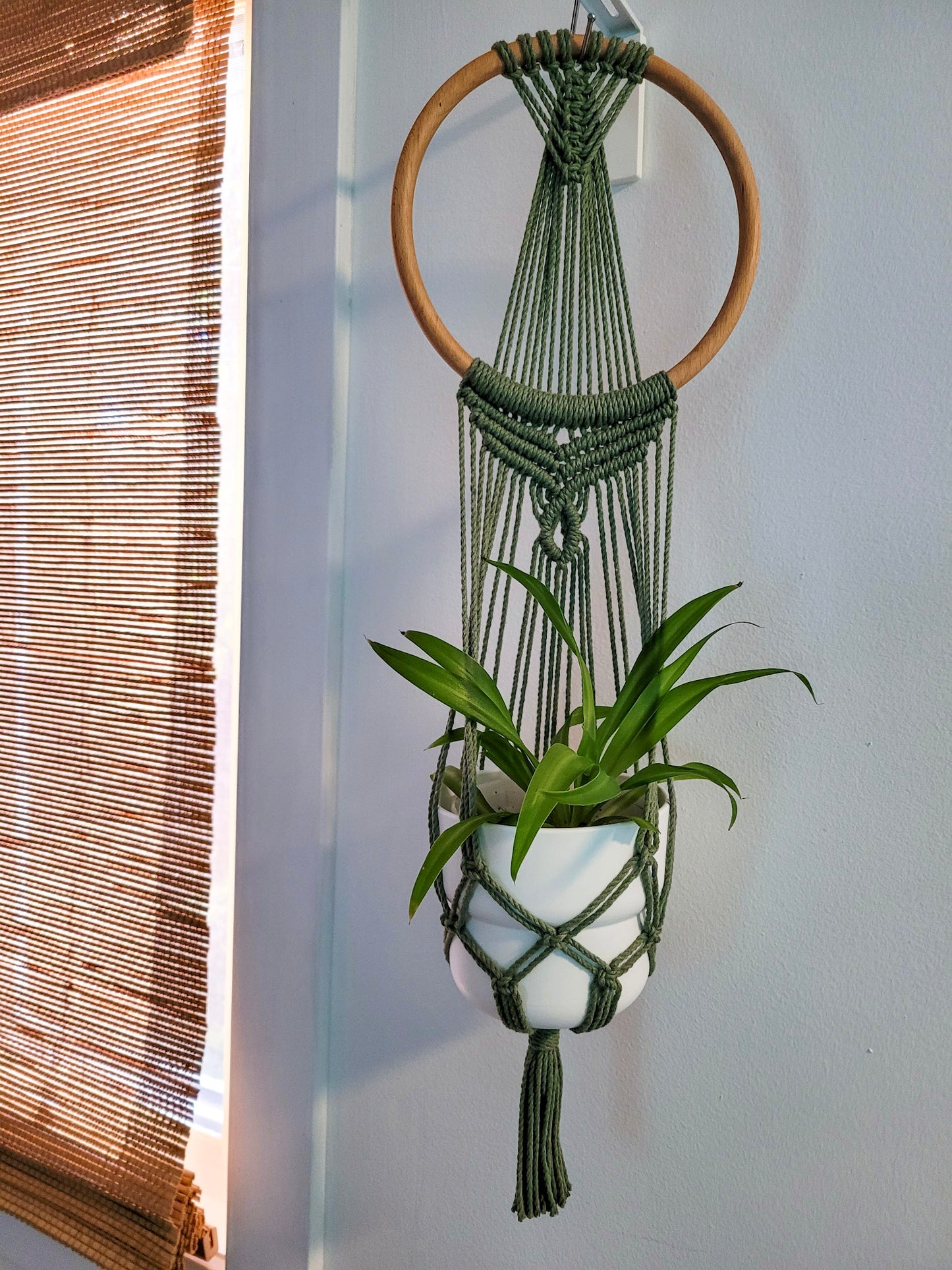 Jardinière murale anneau romantico