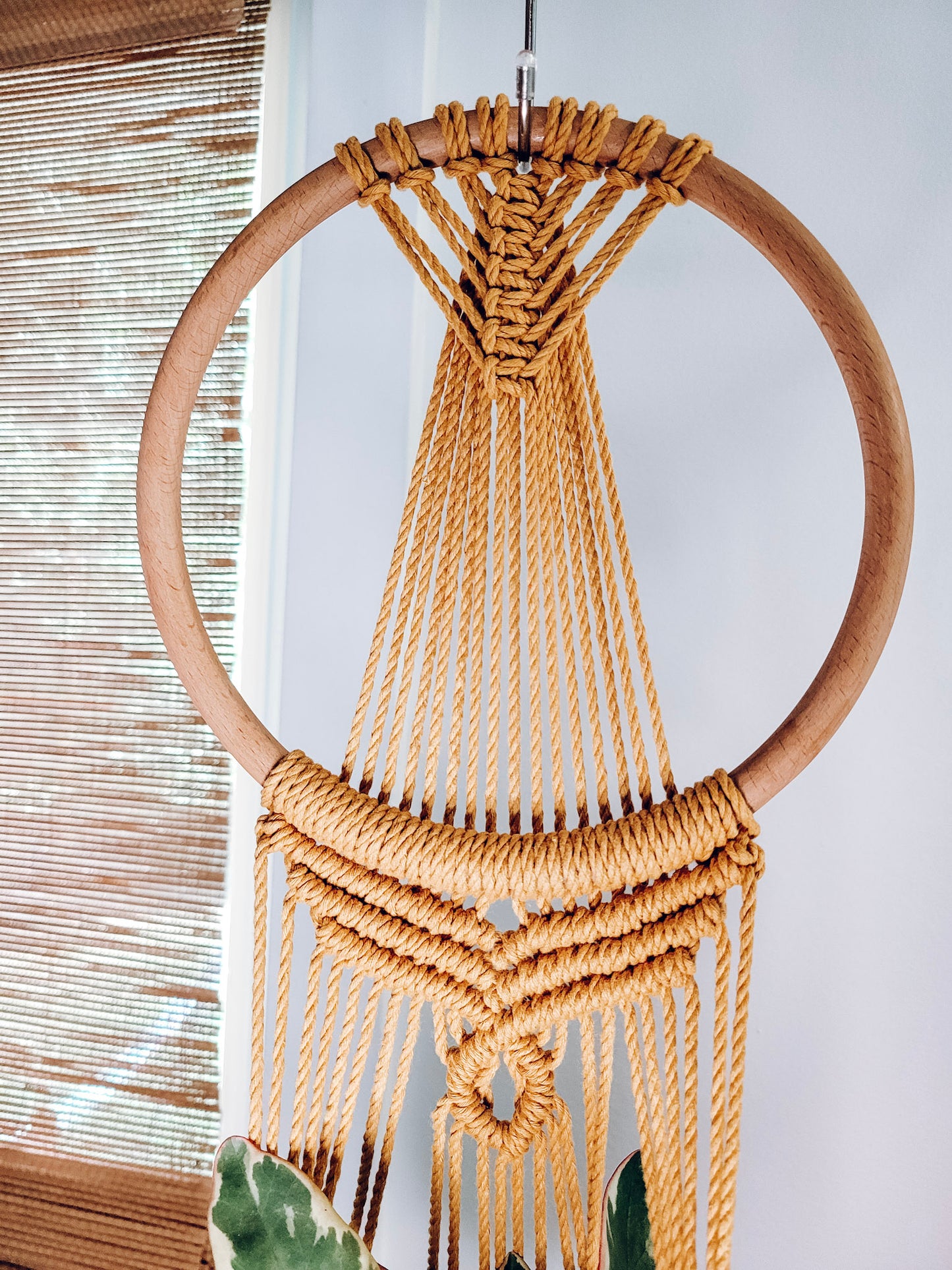 Jardinière murale anneau romantico