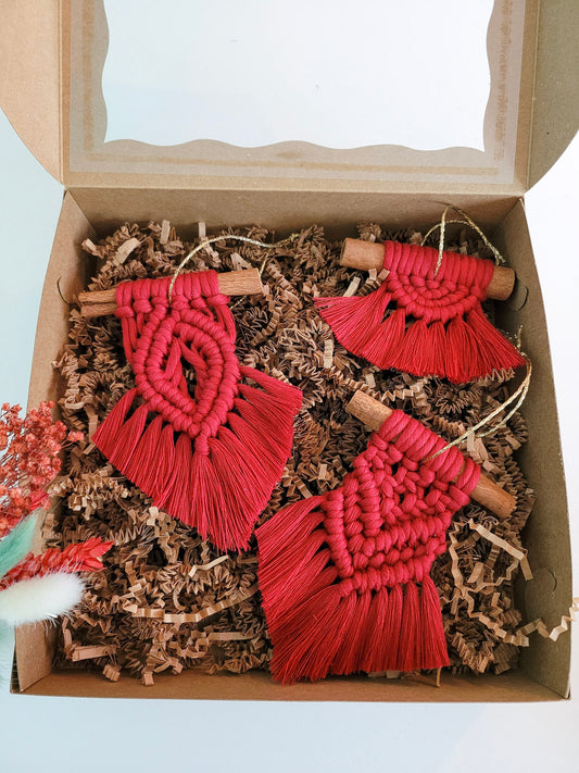 Ensemble d’ornements de Noël - Cannelle bohème