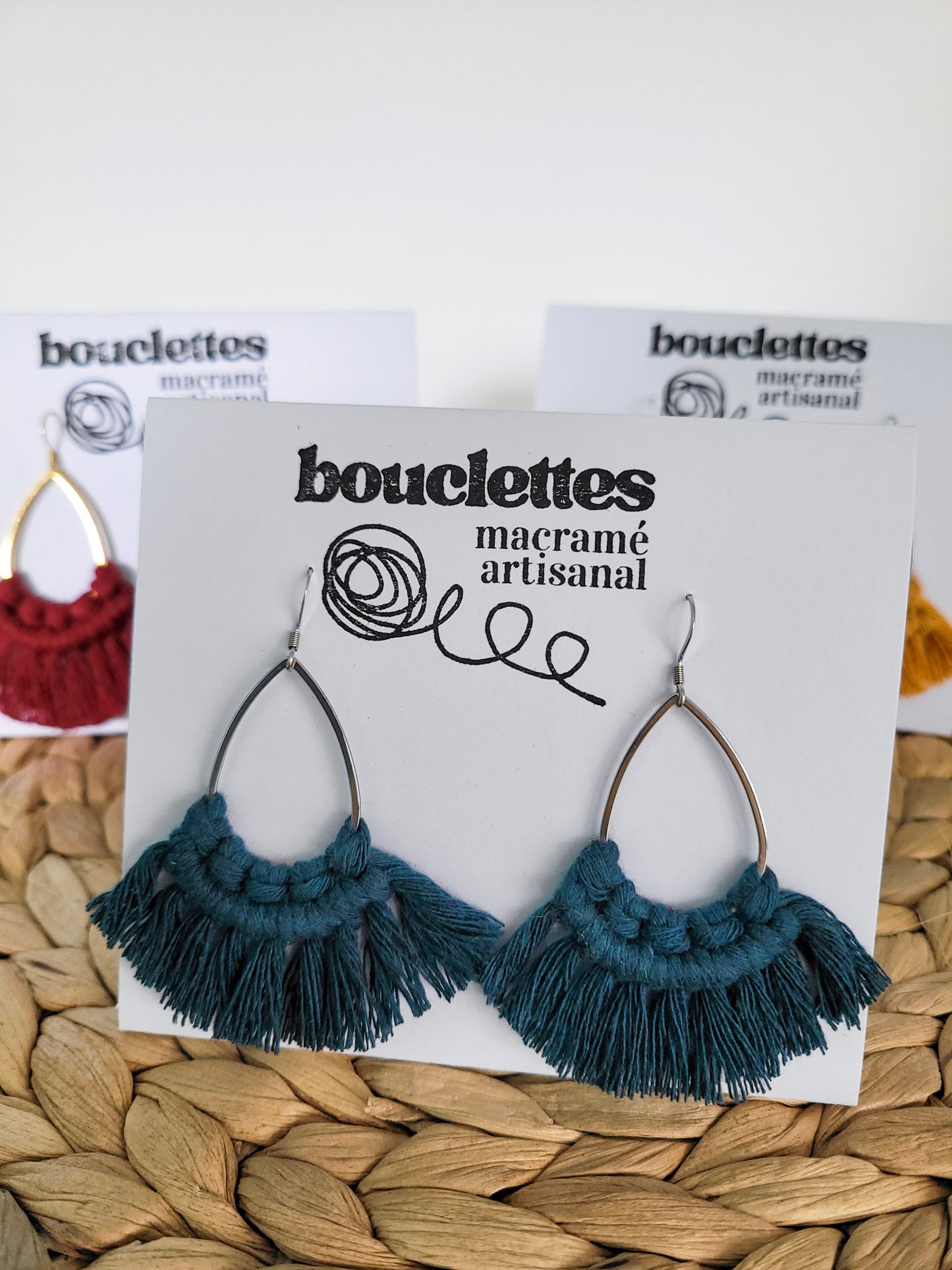 Boucles d'oreilles boho chic