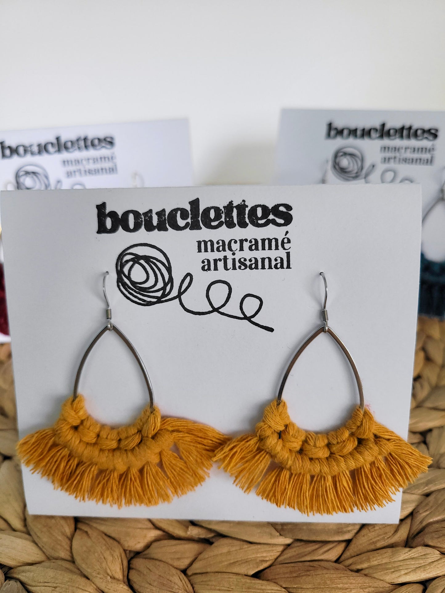 Boucles d'oreilles boho chic