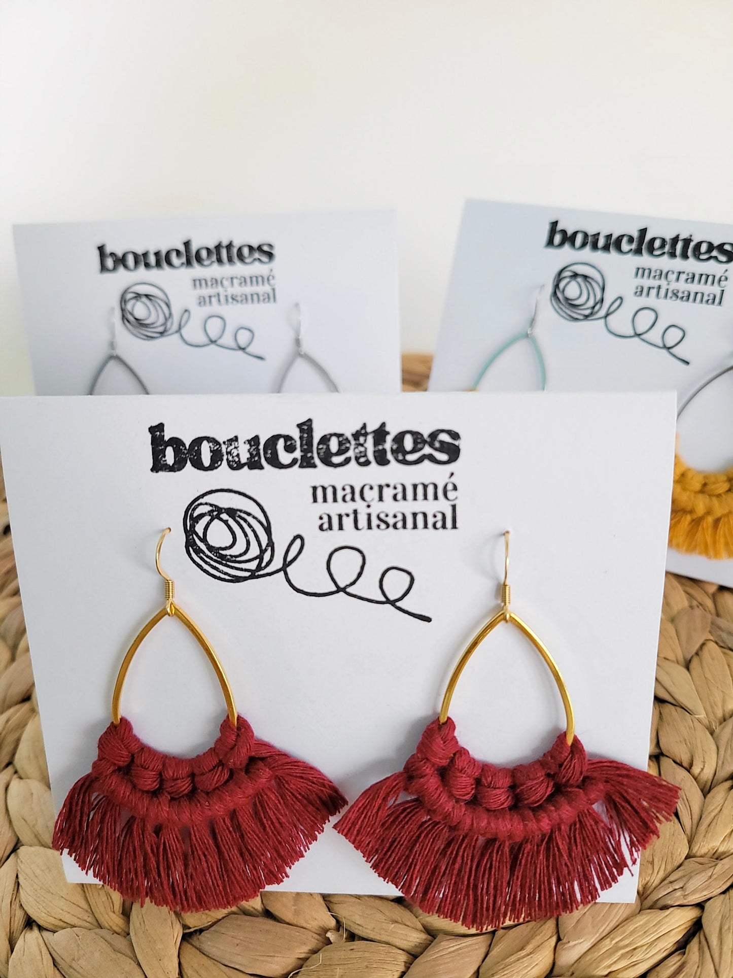 Boucles d'oreilles boho chic