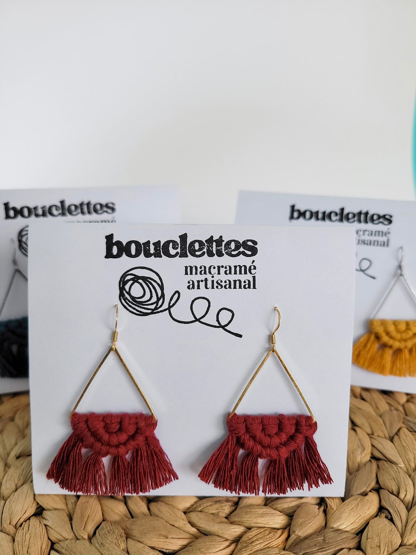 Boucles d'oreilles boho chic
