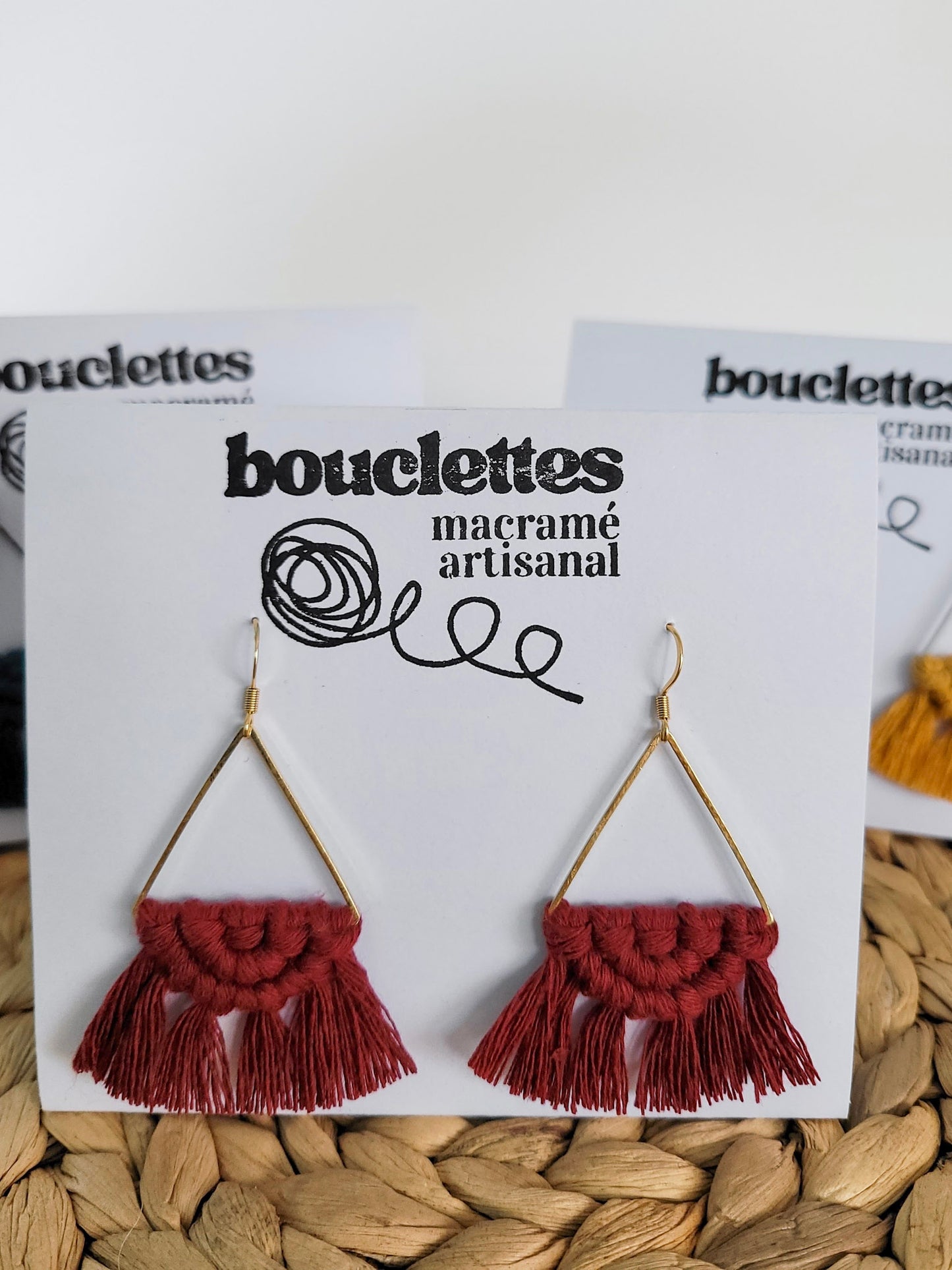 Boucles d'oreilles boho chic