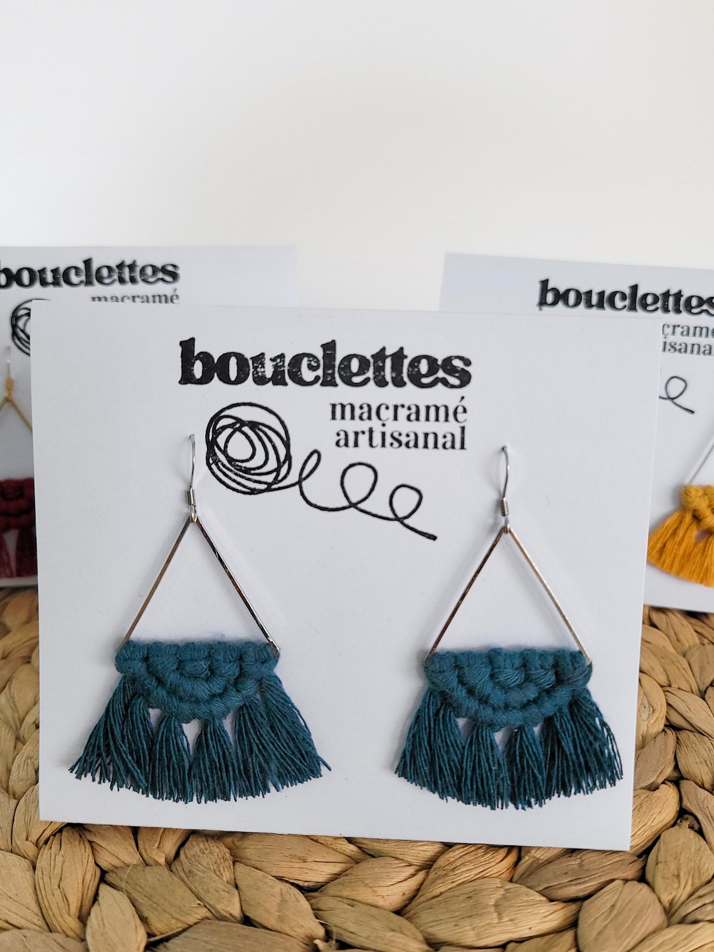 Boucles d'oreilles boho chic