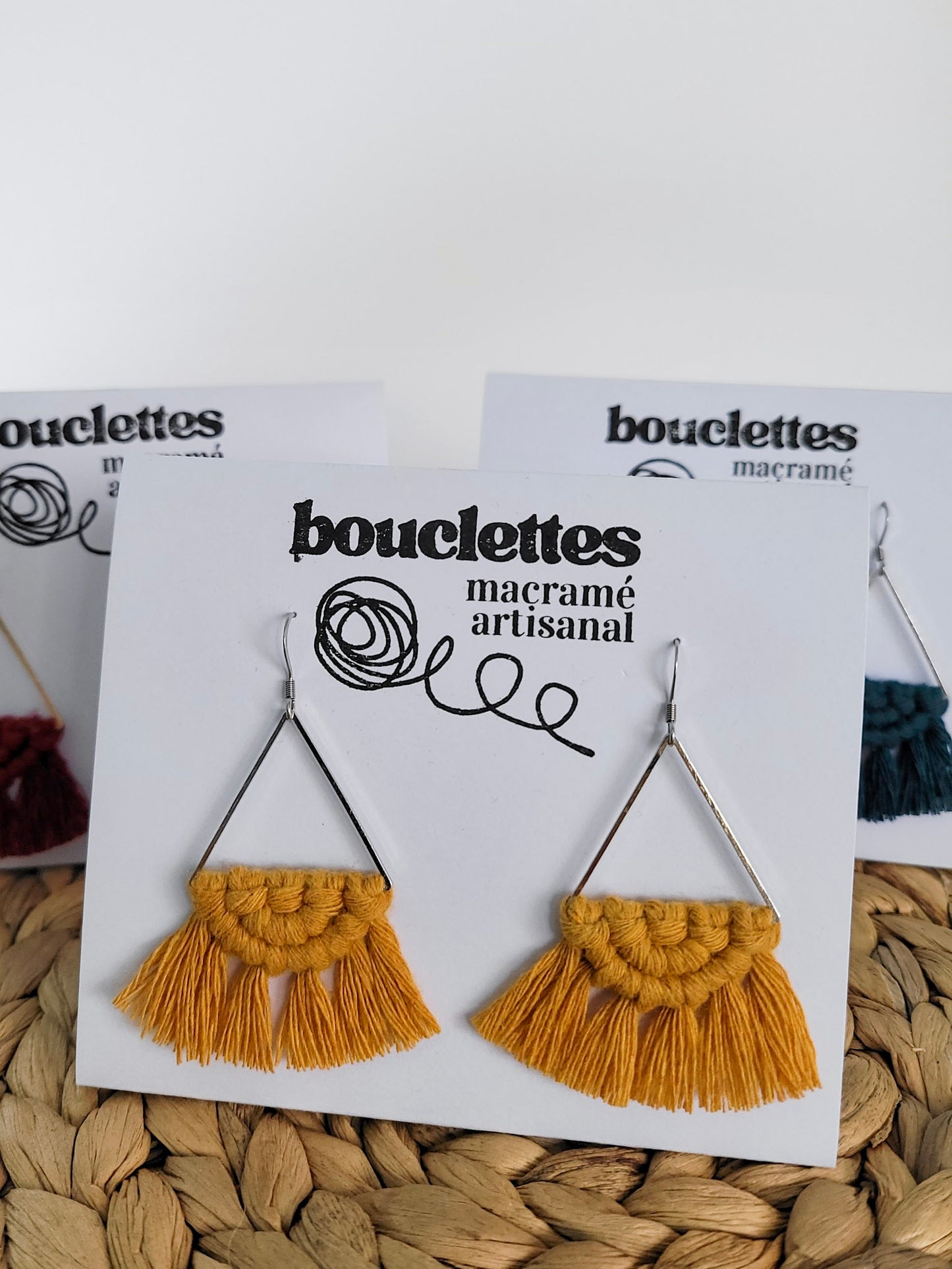 Boucles d'oreilles boho chic