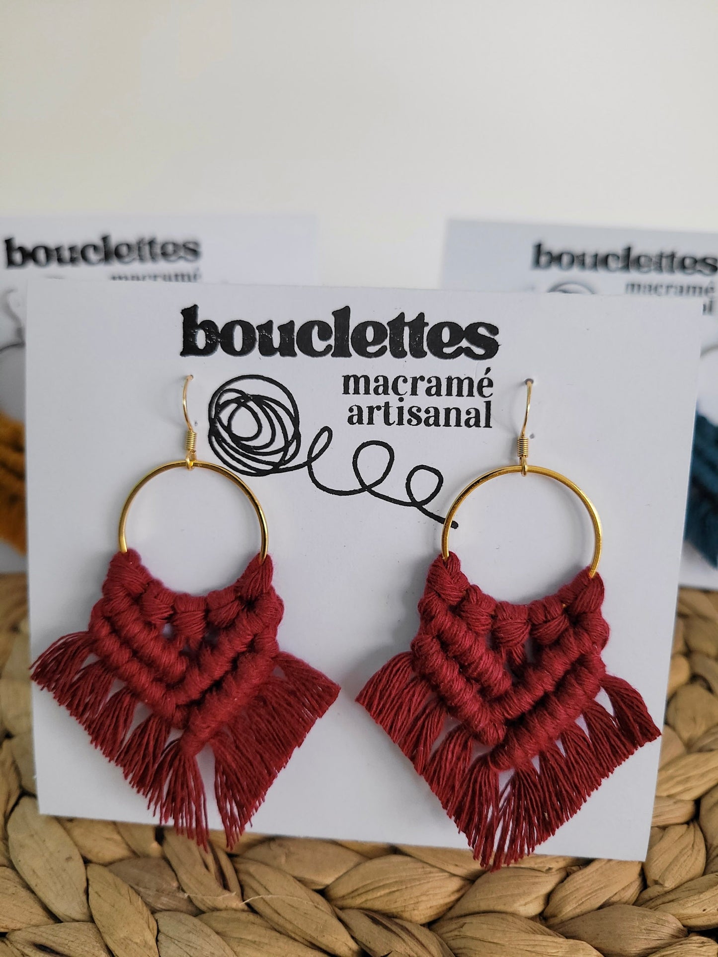 Boucles d'oreilles boho chic