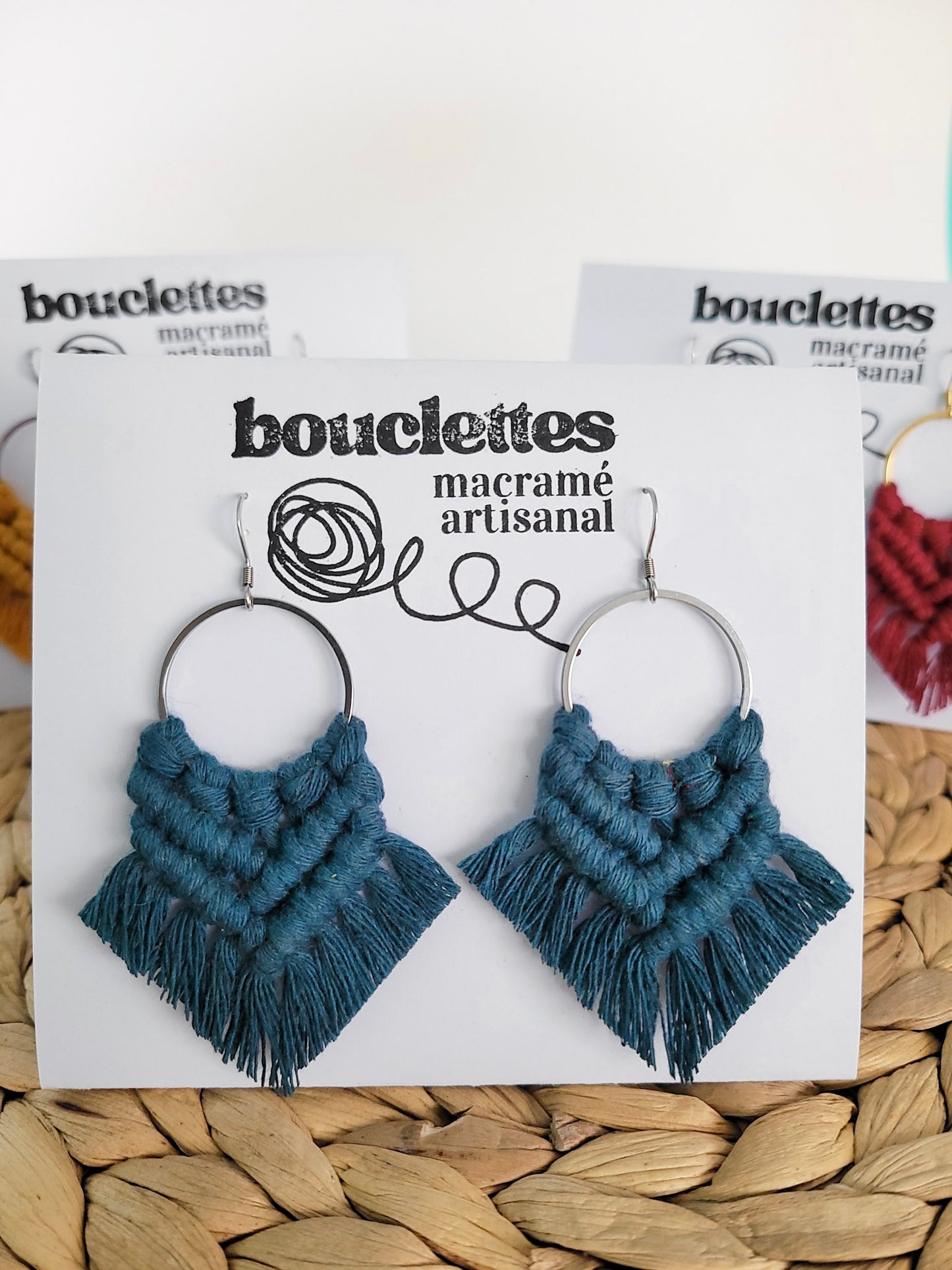 Boucles d'oreilles boho chic
