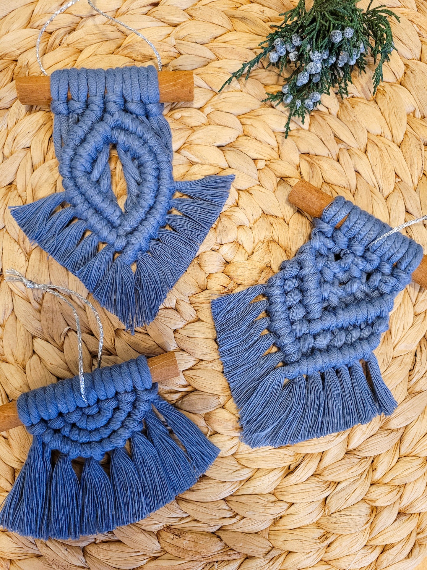 Ensemble d’ornements de Noël - Cannelle bohème