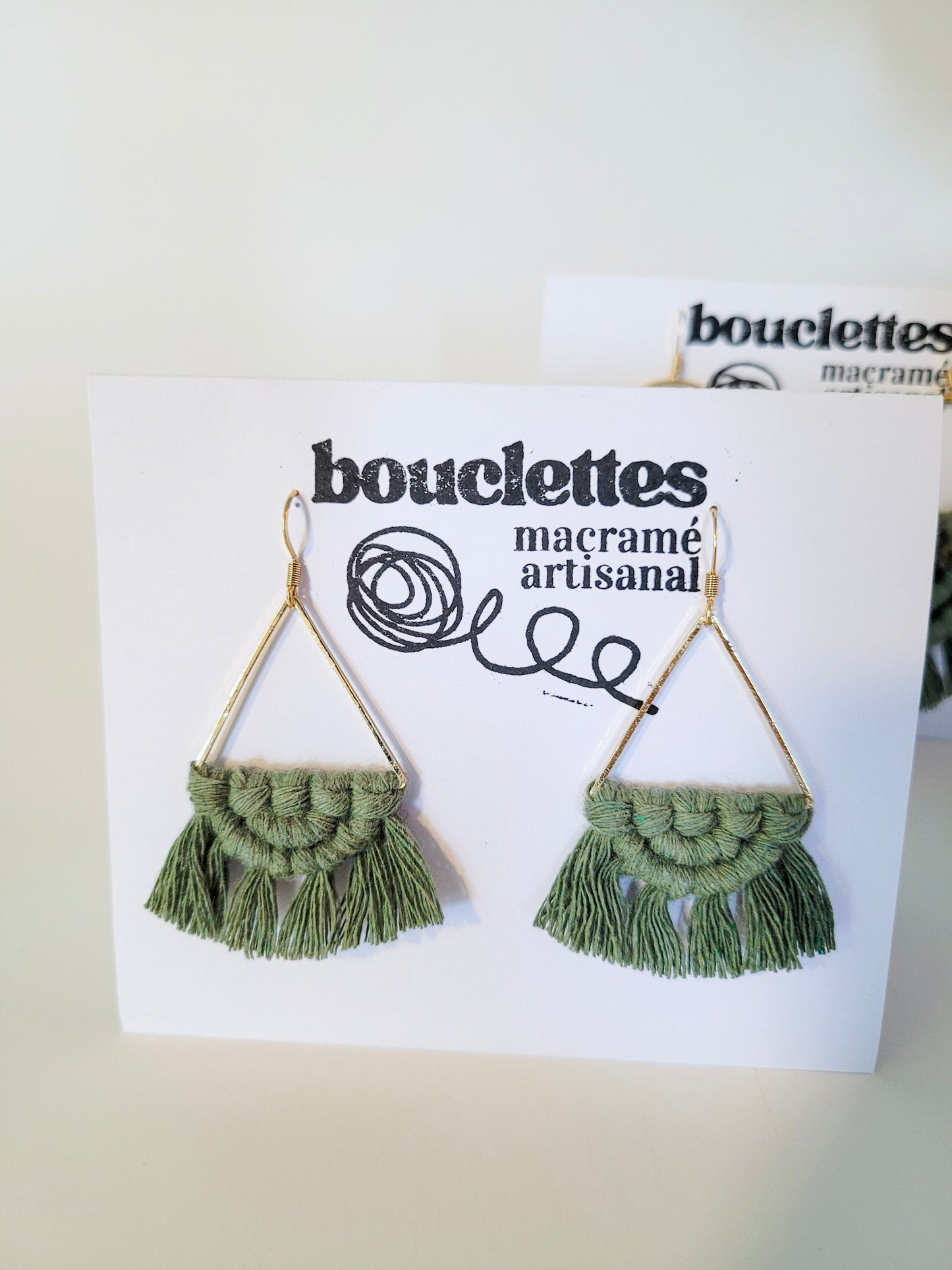 Boucles d'oreilles boho chic