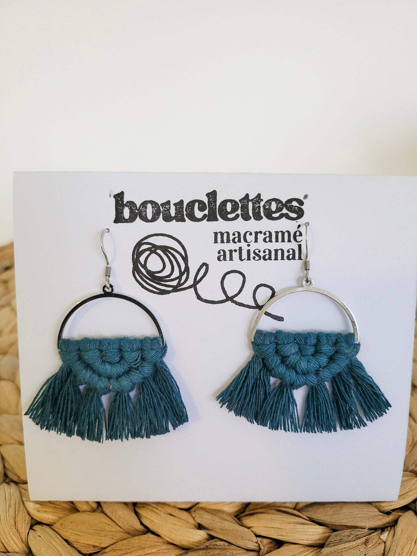 Boucles d'oreilles boho chic