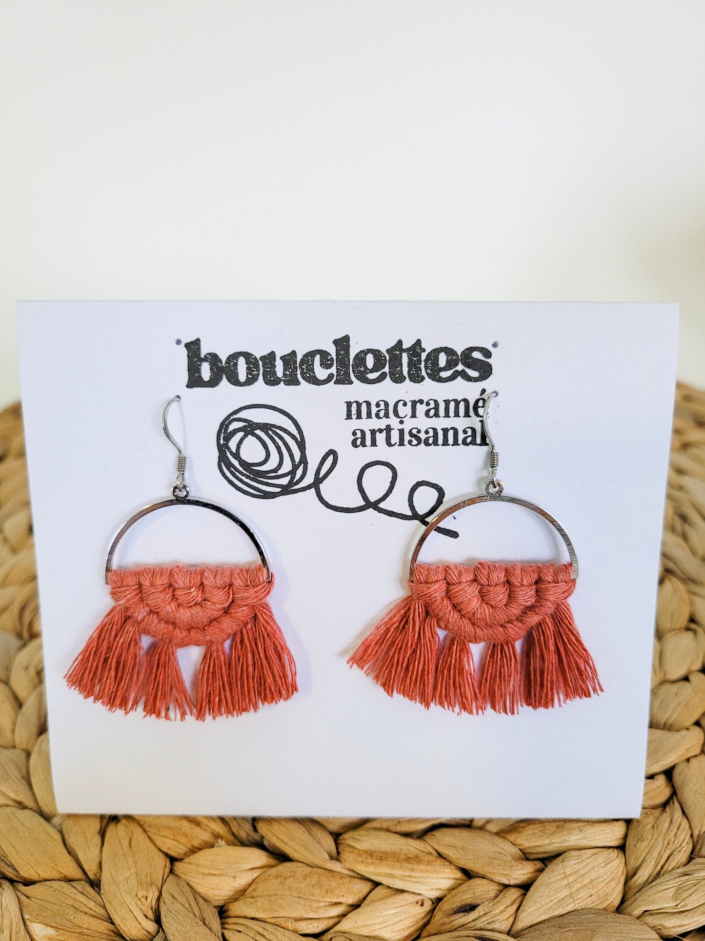 Boucles d'oreilles boho chic