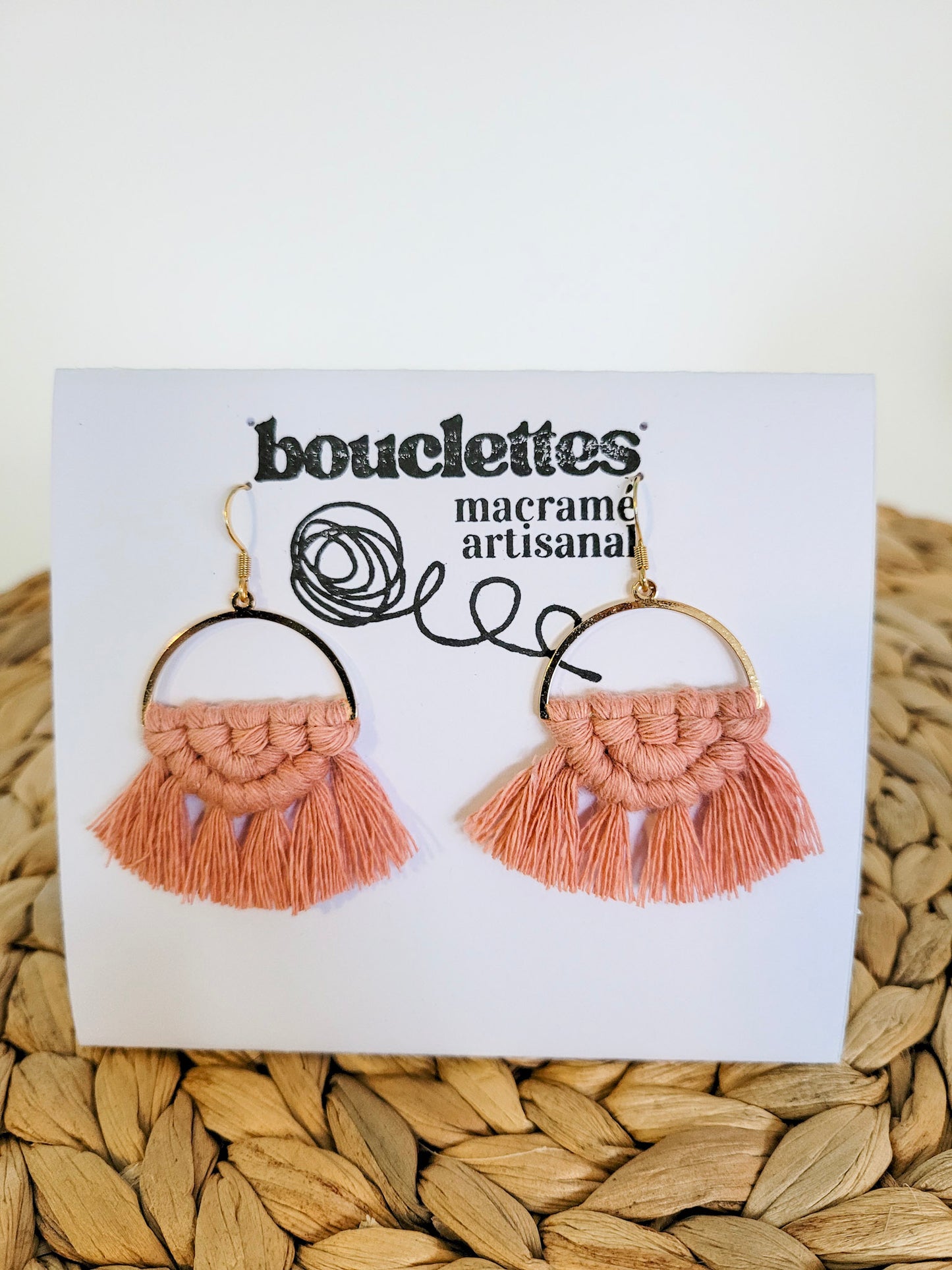 Boucles d'oreilles boho chic