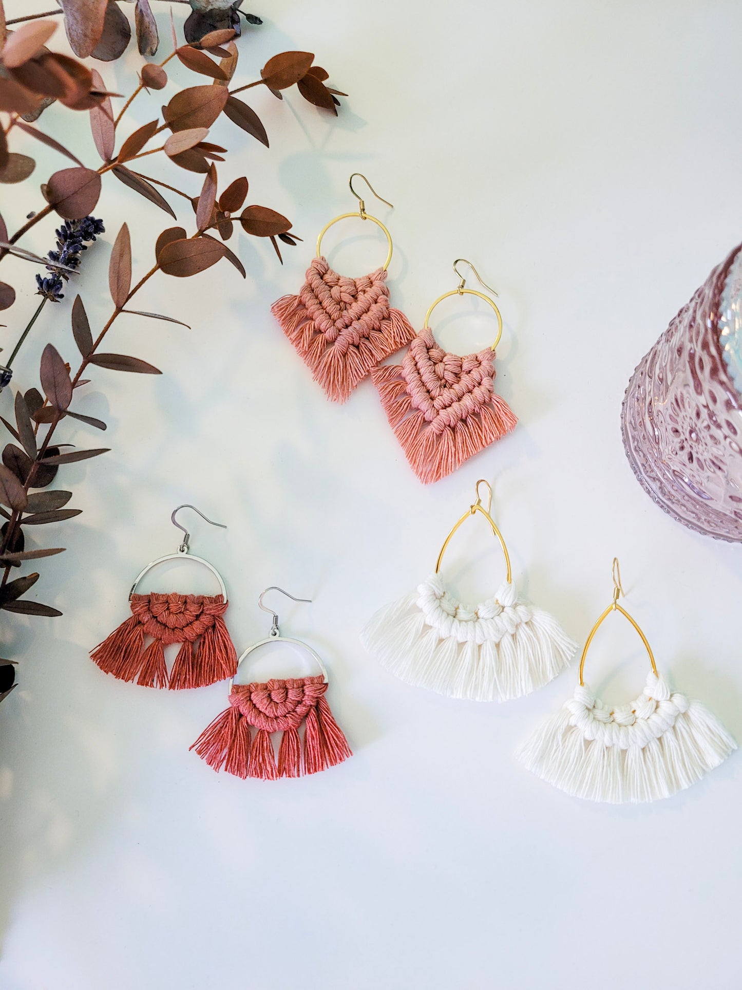 Boucles d'oreilles boho chic