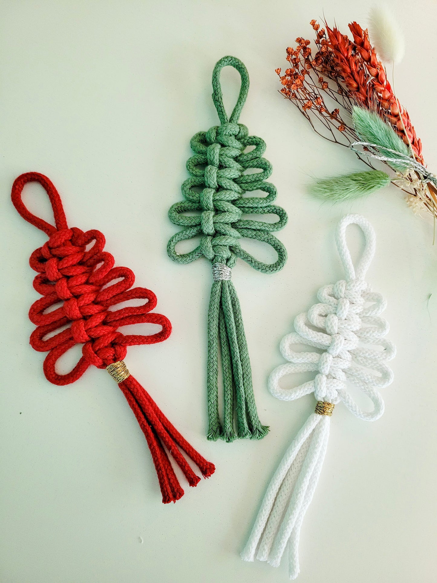 Ensemble d’ornements de Noël - Forêt enchantée