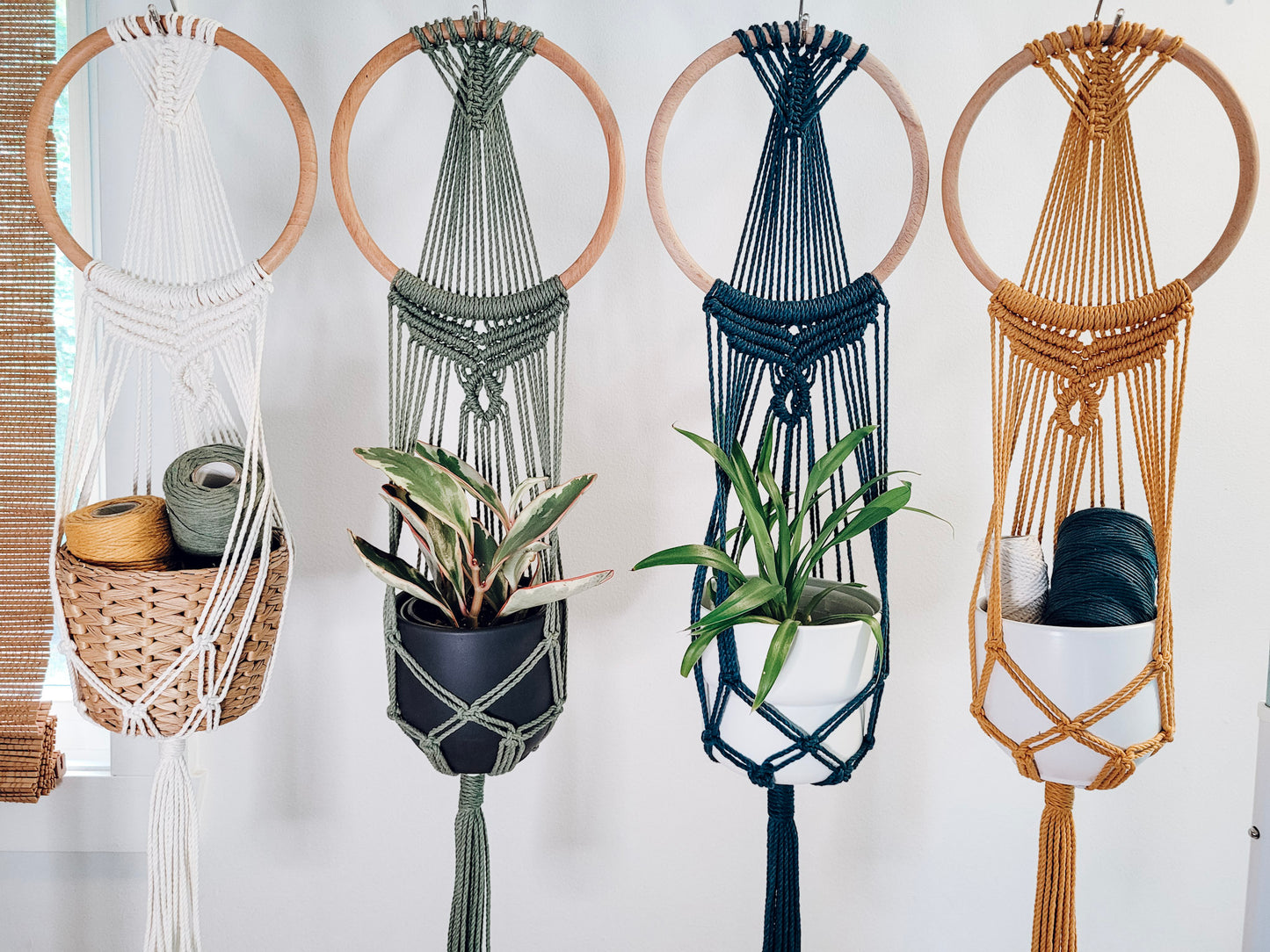 Jardinière murale anneau romantico