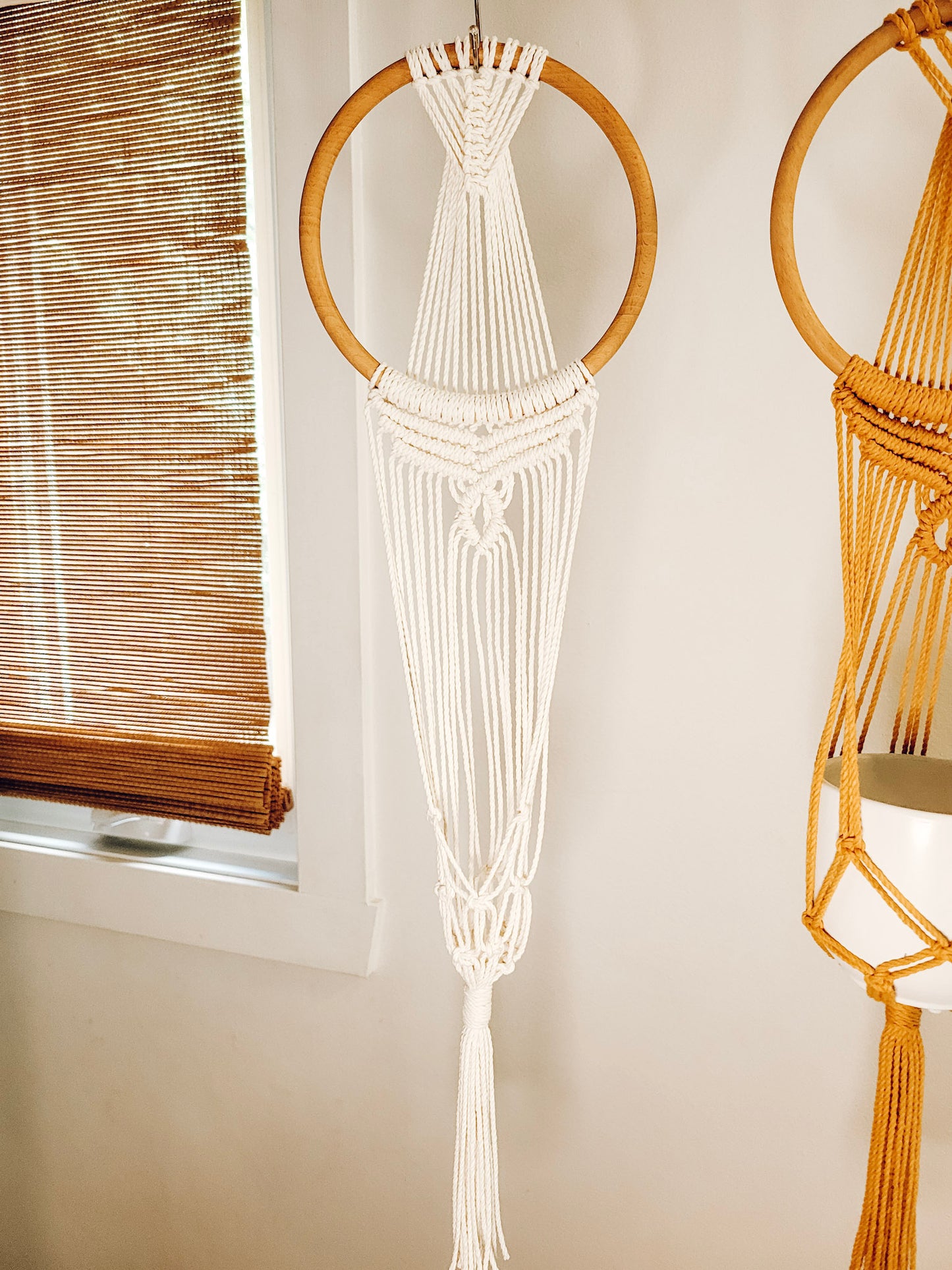 Jardinière murale anneau romantico