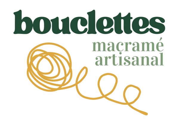 Bouclettes, macramé artisanal